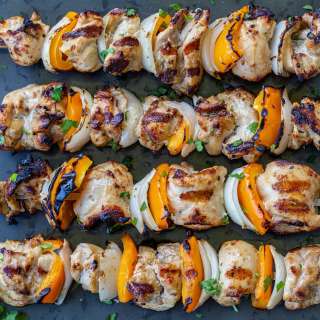Grilled Chicken Kebabs