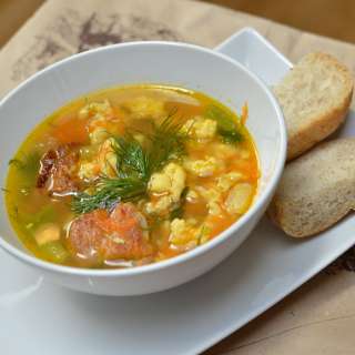 Egg Noodle Soup