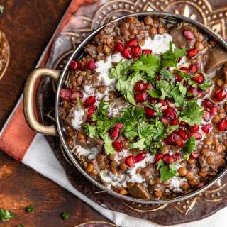 Rummaniyeh- Lentil Eggplant Stew