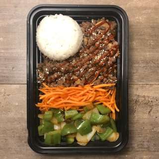 Asian Ground Turkey Bowls