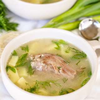 Turkey Neck Soup (Literally The Best)