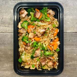 Honey Sriracha Rice Bowls
