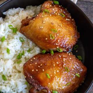 Air Fryer Korean Chicken Thighs