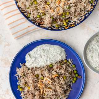 Lebanese Spiced Rice - Hashweh