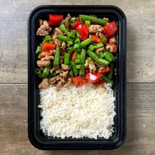 Hot Honey Pork Stir Fry