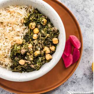 Lebanese Spinach Stew