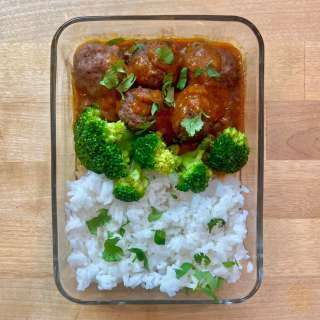 Tikka Masala Meatballs