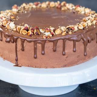 The Best Chocolate Hazelnut Cake