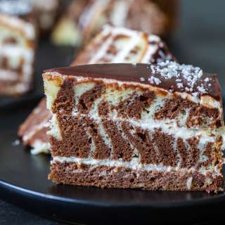Zebra Cake Recipe (The Classic)