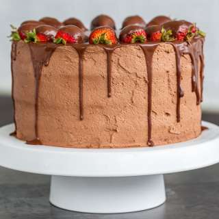 Strawberry Chocolate Cake