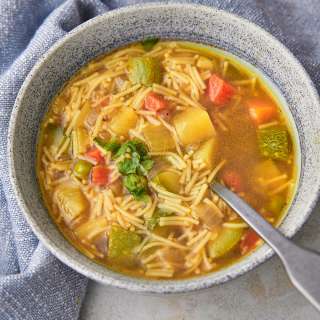 Vegetable Noodle Soup