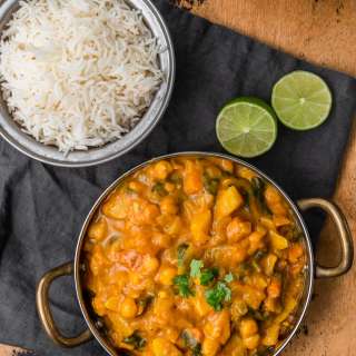 Pumpkin Sweet Potato Curry