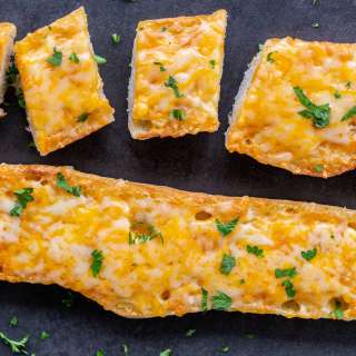 Cheesy Bread Recipe (Extra Easy)