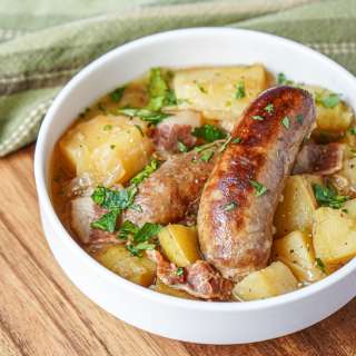 Dublin Coddle (Irish Sausage and Potato Stew)