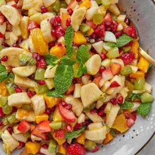 Fruit Salad with Citrus Dressing