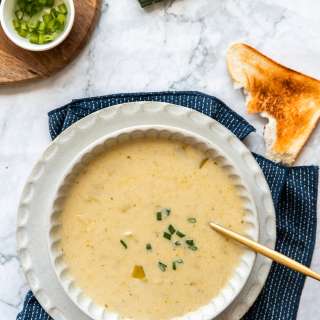 Instant Pot Potato Leek Soup