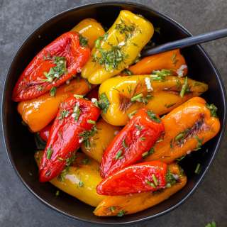 Pickled Sweet Mini Bell Peppers