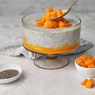 Mango Coconut Chia Pudding