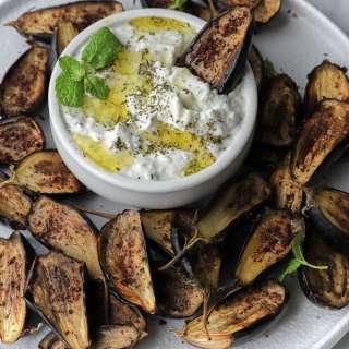 Roasted Baby Eggplants