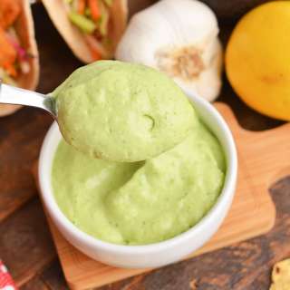 Avocado Green Goddess Dressing