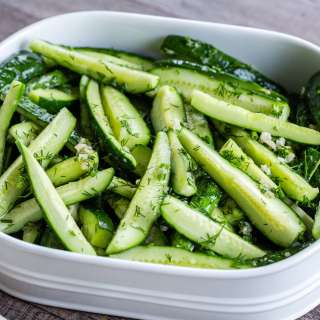 Marinated Cucumbers