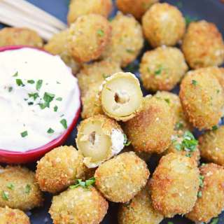 Fried Blue Cheese Olives