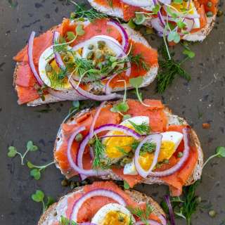 Smoked Salmon Toast