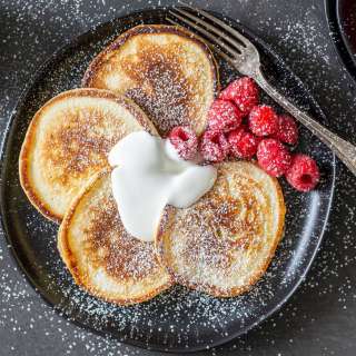 Russian Pancakes Oladi