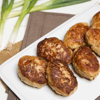 Chicken and Cheese Kotleti (Chicken Patties)