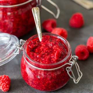 Easy Raspberry Jam (3 Ingredients Only)