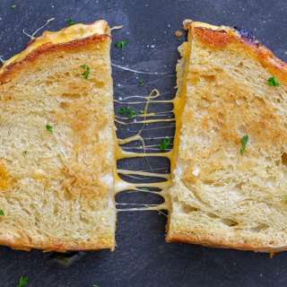 Air Fryer Grilled Cheese (So Easy)