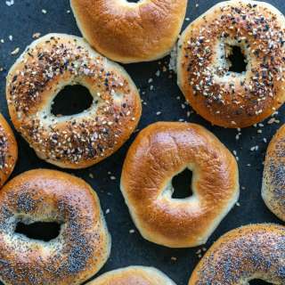 Overnight Sourdough Bagels - Crazy Easy