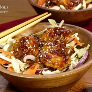 Skillet Honey Sesame Chicken And a Sesame Chicken Salad