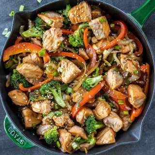 Quick Salmon Stir Fry Recipe