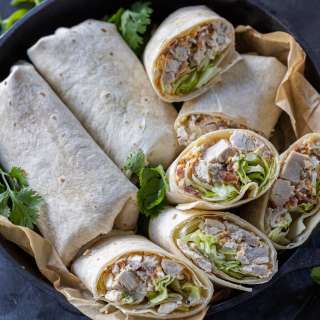 Chicken Ranch Wraps Recipe