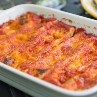 Cannelloni ricotta e spinaci (Spinach and Ricotta Cannelloni)
