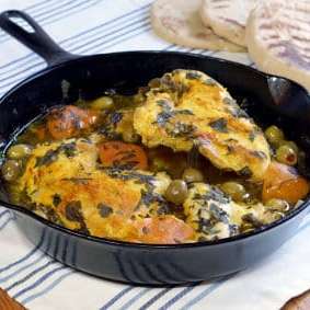 Djaj Mqualli (Moroccan Preserved Lemon Chicken Tagine)