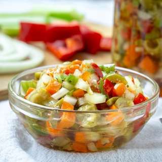 Chicago Style Hot Giardiniera Relish