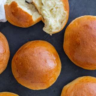Homemade Brioche Buns