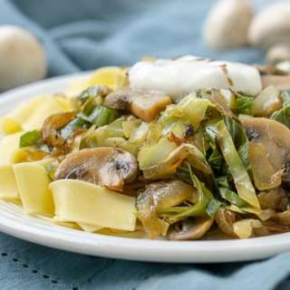Polish Cabbage and Noodles (Lazanki)