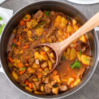 Braised Potatoes with Beef