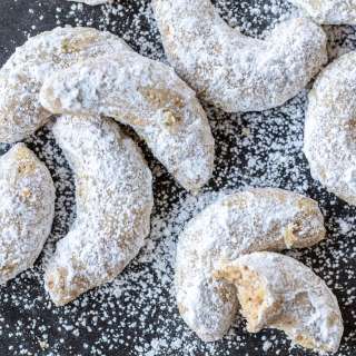 Pecan Crescent Cookies