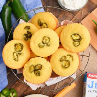 Jalapeno Cornbread Muffins