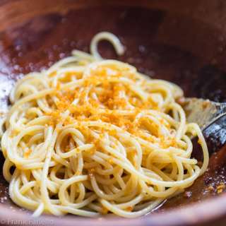 Spaghetti con la bottarga