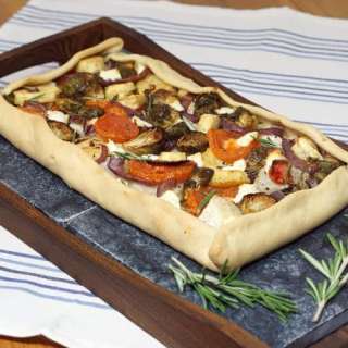 Rustic Winter Vegetable Tarte Provencale