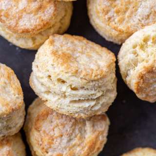 The Easiest Buttermilk Biscuits (Extra Flaky)