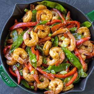 Shrimp Stir Fry Recipe (One Pan)