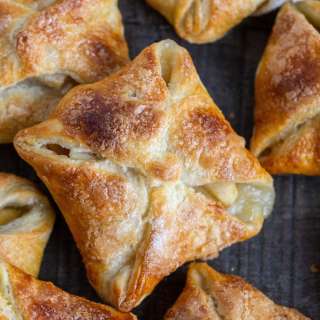 Quick Apple Turnovers (4 Ingredients)