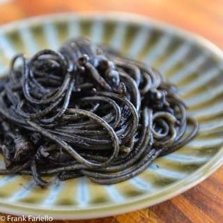 Spaghetti al nero di seppie (Spaghetti with Squid Ink)