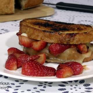 Balsamic Glazed Strawberry Grilled Cheese